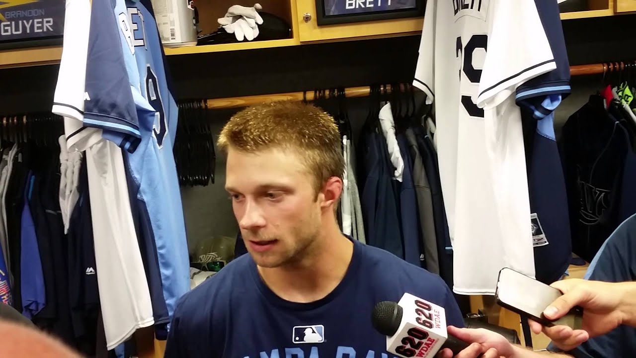 nfl news Rays' Ryan Brett Talks About First Major League Hit