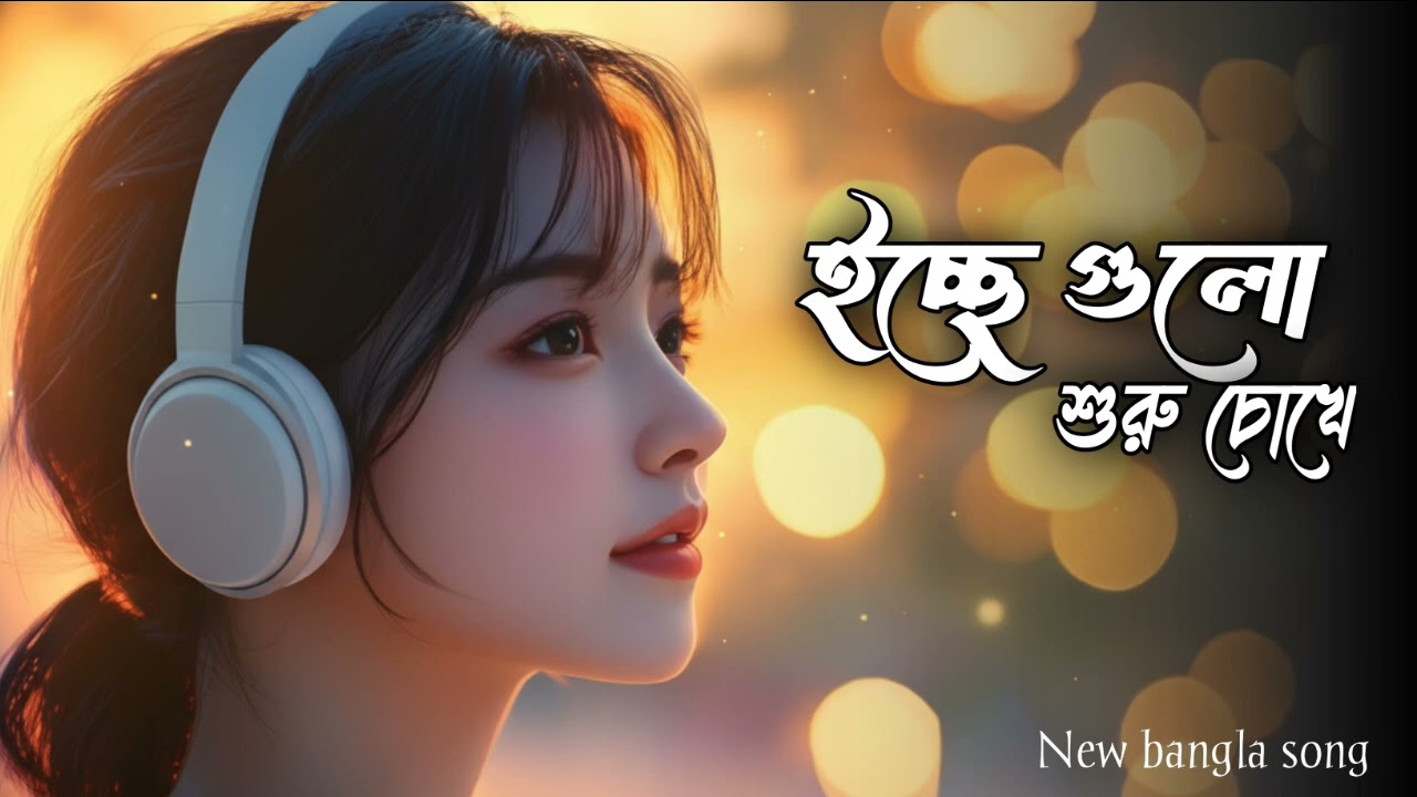 ইচ্ছে গুলো শুরু চোখে, New song bangla.