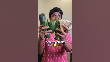 These vegetables are actually fruits! 🤯