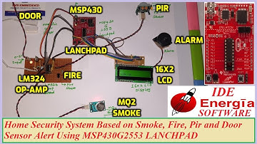 Home Security System Based on Smoke, Fire, Pir and Door Sensor