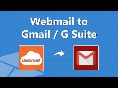 How to Migrate Webmail to Gmail / G Suite | Perform Webmail to Gmail Migration