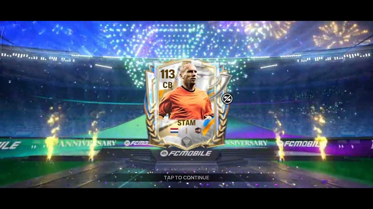 FC Mobile Pack Opening - 113 Jaap Stam. Anniversary. - YouTube