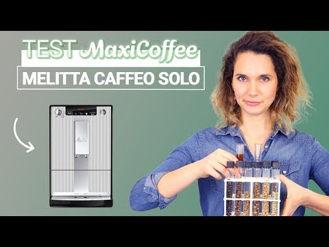 MELITTA CAFFEO SOLO DELUXE STRIPES | Machine à café grain | Le Test MaxiCoffee