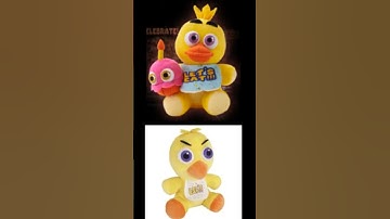 fnaf plushies sanshee vs funko fnaf plushies #fnaf #fyp #shorts