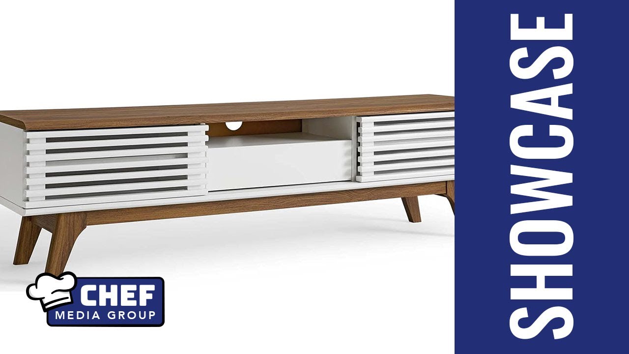 Обзор тумбы под телевизор Modway Render: шик модерна середины века!