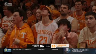 Missouri hits deep buzzer beater to upset #6 Tennessee