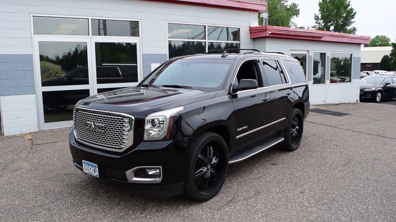 2016 GMC Yukon Denali 26 inch Wheels Used SUV For Sale Somerset