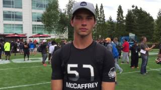 Dylan Mccaffery Qb 17 The Opening Finals Interview - Collegelevelathletes