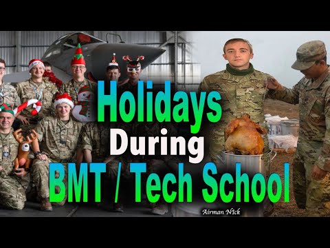 Holidays During Basic Training and Tech School! AIR FORCE EXODUS!!