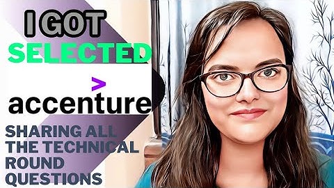Accenture interview experience | Application Tech Support Practitioner role technical round question