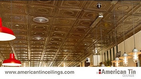 Drop-In Tin Ceiling Tiles (1/3)