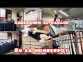 empesando a areglar mi garage y en la homedepot