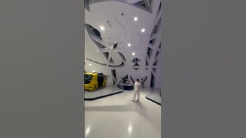 Futuristic Audi Car on display at Dubai’s Museum of the Future.#dubai #audi #innovation