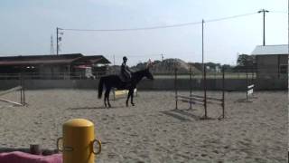 馬術練習まりゆり20111010-8
