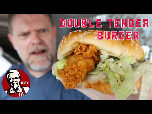 KFC Double Tender Burger Review - Australian Food Reviews