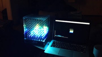 L3D cube scrolling musical landscape