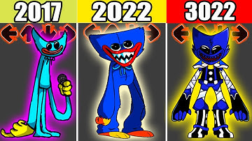 FNF Character Test Ghostly | Gameplay VS My Playground | VS Huggy Wuggy | Poppy Playtime 2