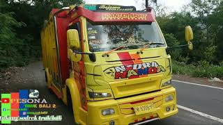 ketemu truk canter mbois matrial bali, truk canter mbois culali,kintamani,bali, truk ganteng bali.
