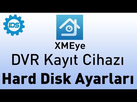 DVR Kayıt Cihazı - Hard Disk Ayarları - XMEYE
