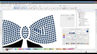 Easy Stone™ CorelDRAW Rhinestone Macro - Mini Bow Project