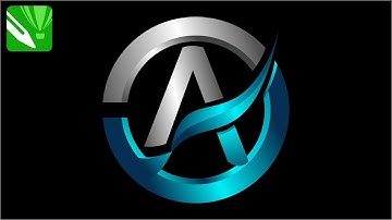 Alphabetical Logo Design In Corel Draw X7 in Hindi I 3D Logo Design I Alphabetical Logo Design 