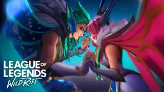 Star Guardian Xayah & Rakan Become Redeemed Star Guardians (Short CG) @wildrift