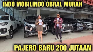 MURAH BANGET NI HARGA MOBIL BEKAS DI SHOWROOM INDO MOBILINDO JUAL PAJERO CUMA 200 JUTAAN