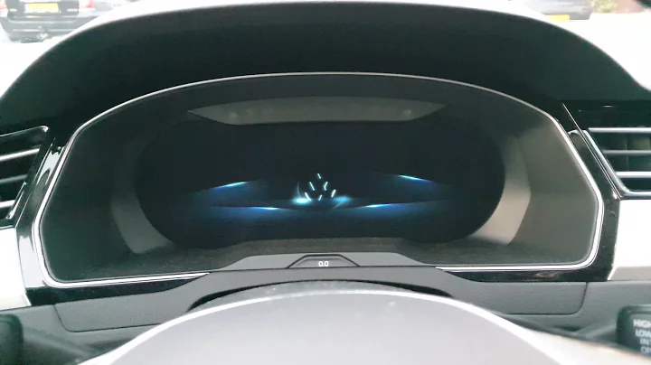 Passat B8 virtual cockpit coded to Passat Alltrack start up and look