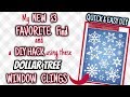 My New Walmart $3 FAVORITE Find & HACK using Dollar Tree's WINDOW CLINGS | QUICK & EASY DIY using it