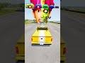 Big and Small Car vs K-pop Half Demon Saja Boys - BeamNG.Drive