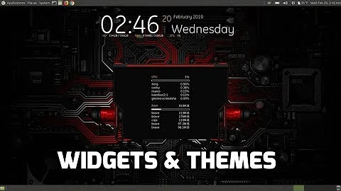 How to Install Conky Widgets & Themes