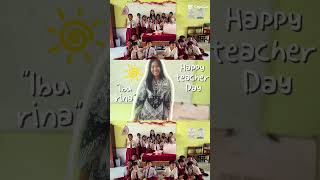 Happy Teachers Day....buk Dhea Cantik