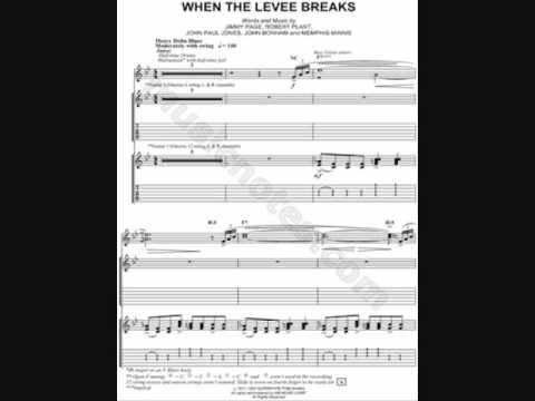 When The Levee Breaks Led Zeppelin +Lyrics