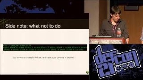 Defcon 21 GoPro or GTFO: A Tale of Reversing an Embedded System