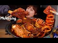 Mukbang 🍖대왕갈비로 만든 매콤 해물갈비찜과 소맥 기가 막히게 말아서 먹방 🍻 | ASMR