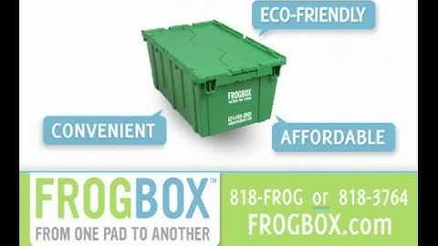Frogbox Moving Boxes