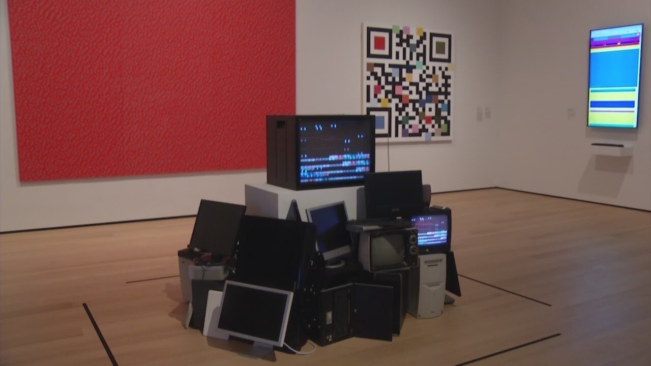 Interview: Buffalo AKG museum debuts electric op exhibit - YouTube