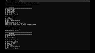 CS50p Final Project - Bank Management System
