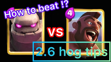 【2.6 hog tips】How to beat Golem night witch with 2.6 hog !?【OYASSUU CLIPPING】