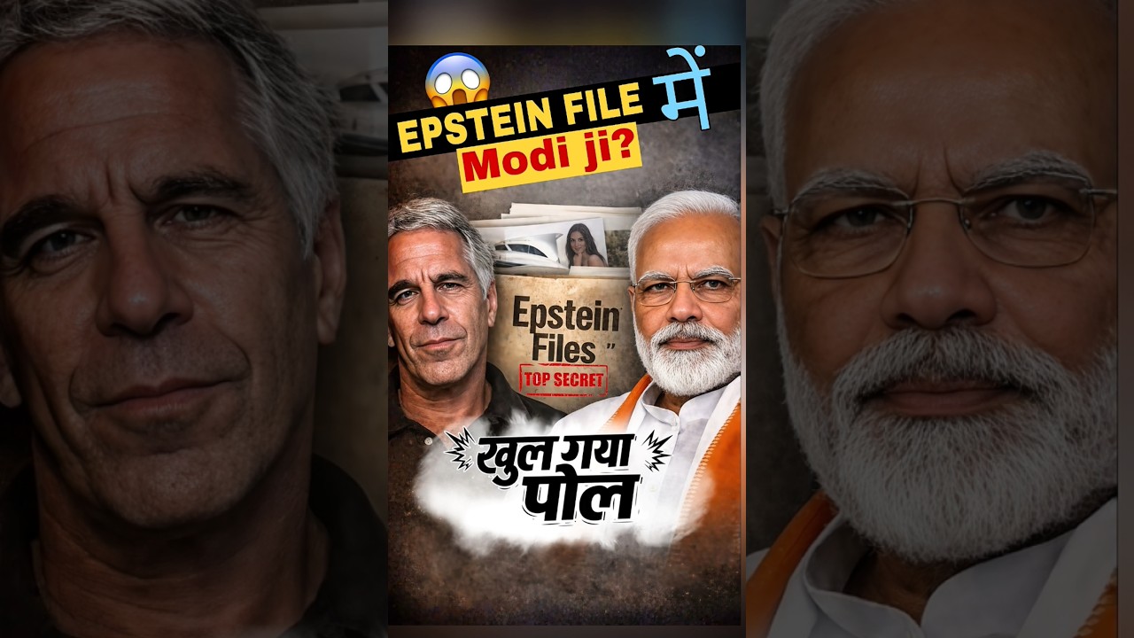 Epstein Files में मोदी जी | narendra modi epstein files