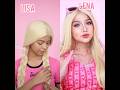 Lisa Or Lena Barbie Makeup Challenge Who Did It Better Lisaorlena Shorts Please 