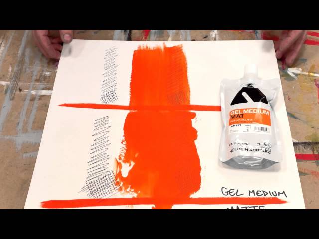Thick Abstract Acrylic with Gel Gloss Medium Tutorial 