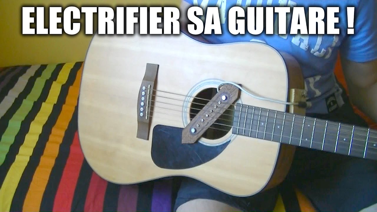 Micro pour guitare sèche 