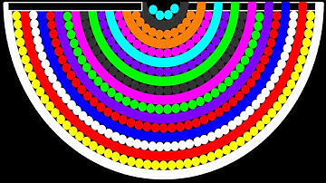 Full Option (Collect Point, Factory, Escape Lazer) Marble Race in Algodoo