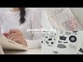 Productive study vlog  cafe study new journal christmas gifts keyboard unboxing