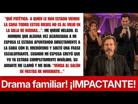"El viejo ya perdió la cabeza", decía mi esposa... hasta que su propio amante la desenmascaró.