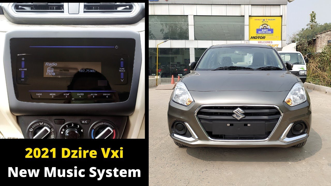 2021 Dzire Vxi with New Music System Ujjwal Saxena YouTube