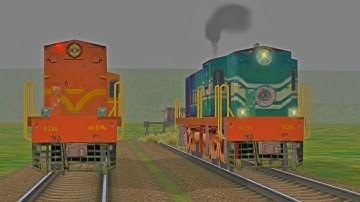 Meter Gauge Loco Ride | Indian Railways in MSTS Open Rails