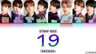 Stray Kids '19' (SKZ2020) colorcodedlyrics [Han-Rom-Eng]