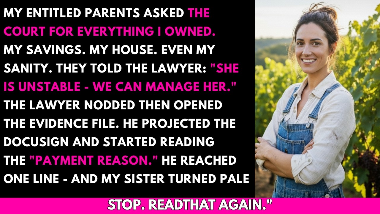 My Parents Asked The Court For My Savings For My Sister, Until The Lawyer Read The Hidden Deed